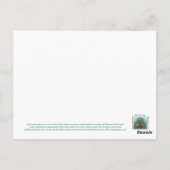 Carte Postale L'arbre de la guérison (Dos)