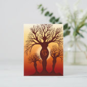 Carte Postale L'arbre de la maternité (Debout devant)