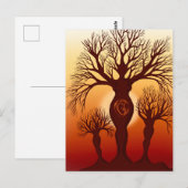 Carte Postale L'arbre de la maternité (Devant / Derrière)