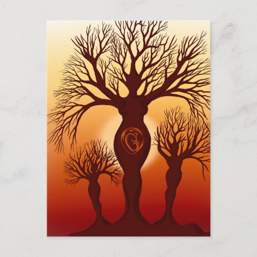 Carte Postale L'arbre de la maternité (Devant)