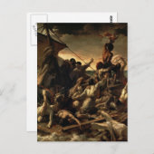 Carte Postale L'arbre de la Méduse - Théodore Géricault (Devant / Derrière)