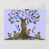 Carte Postale L'arbre de l'écureuil (Devant)