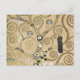 Carte Postale L'Arbre de Vie, peinture à l'huile de Gustav Klimt