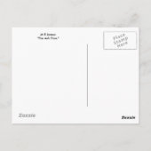 Carte Postale L'arbre des cendres (Dos)