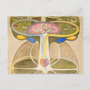 Carte Postale L'arbre du savoir par Hilma af Klint