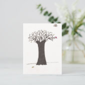 Carte Postale L'Arbre En Automne (Debout devant)