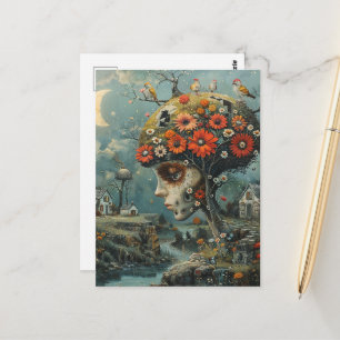 Carte Postale L'arbre humain