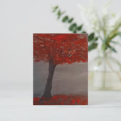 Carte Postale L'arbre rouge (Debout devant)