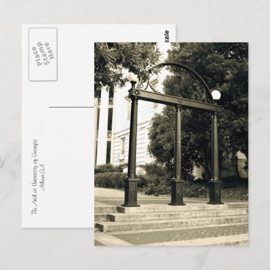 Carte Postale L'arc (Devant / Derrière)