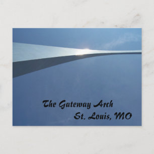 Carte Postale L'arc de la passerelle à St. Louis, MO