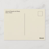 Carte Postale L'Arc de Triomphe de l'Etoile Paris France (Dos)