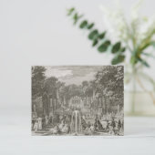 Carte Postale L'Arc de Triomphe, Versailles (gravure) (Debout devant)
