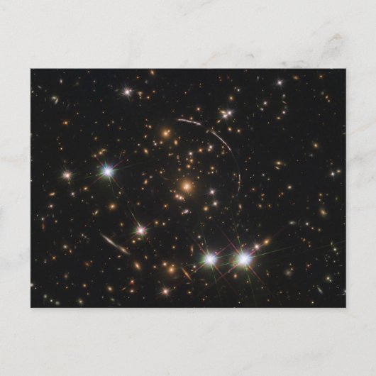 Carte Postale L'Arc Sunburst Dans Un Gros Cluster Galaxy (Devant)