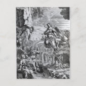 Carte Postale L'archange Uriel informe Gabriel (Devant)