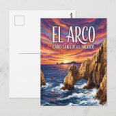 Carte Postale L'Arche de Cabo San Lucas (Devant / Derrière)