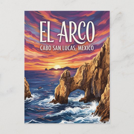 Carte Postale L'Arche de Cabo San Lucas (Devant)