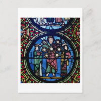 L'Arche de l'Alliance fenêtre, détail de Dieu avec