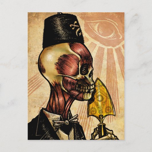 Carte Postale L'architecte (Devant)