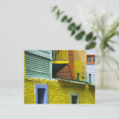 Carte Postale L'architecture de La Boca, El Caminito 2 (Debout devant)
