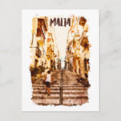 Carte Postale L'architecture insulaire européenne de Malte (Devant)