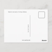 Carte Postale Lard géant, fruits de mer, Fairhope Alabama (Dos)