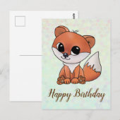 Carte Postale Lard renard (Devant / Derrière)