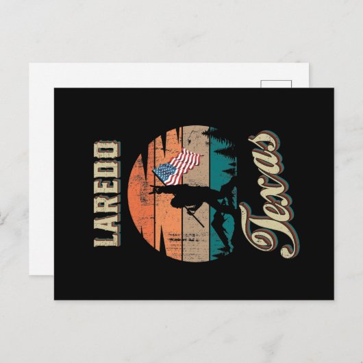 Carte Postale Laredo Texas (Devant / Derrière)