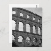 Carte Postale L'arène de Pula (Devant / Derrière)