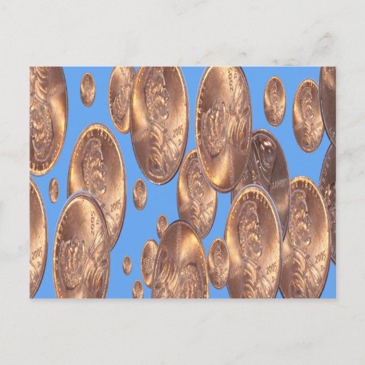 Carte Postale L'argent du ciel (Devant)