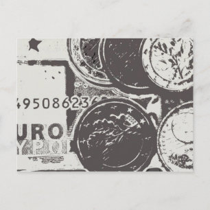 Carte Postale L'argent fait tourner le monde