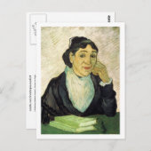 Carte Postale L'Arlésienne (Madame Ginoux), Vincent van Gogh (Devant / Derrière)
