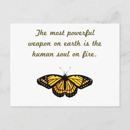 Carte Postale L'arme la plus puissante (Devant)