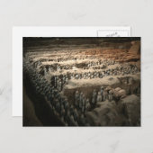 Carte Postale L'armée de terre cuite (Devant / Derrière)