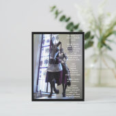 Carte Postale L'armure de Dieu (cheval) (Debout devant)