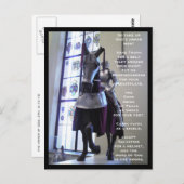 Carte Postale L'armure de Dieu (cheval) (Devant / Derrière)