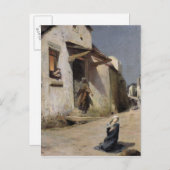 Carte Postale L'arrivée à Bethlehem, 1897 (Devant / Derrière)