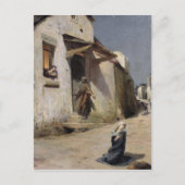 Carte Postale L'arrivée à Bethlehem, 1897 (Devant)