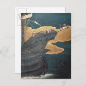 Carte Postale L'arrivée des Portugais au Japon 2 (Devant / Derrière)