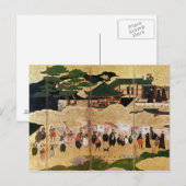 Carte Postale L'arrivée des Portugais au Japon 3 (Devant / Derrière)