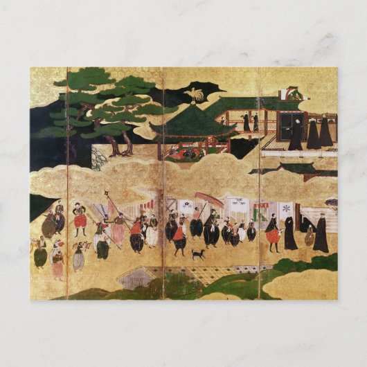 Carte Postale L'arrivée des Portugais au Japon 3 (Devant)