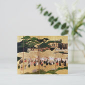 Carte Postale L'arrivée des Portugais au Japon 3 (Debout devant)