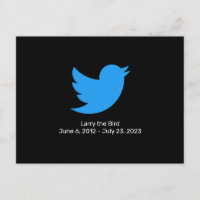 Larry the Bird Twitter retraite