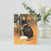 Carte Postale Larsson : Portrait de Gothilda Furstenberg (Debout devant)