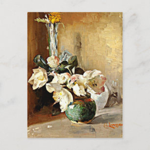 Carte Postale Larsson - Roses de Noel