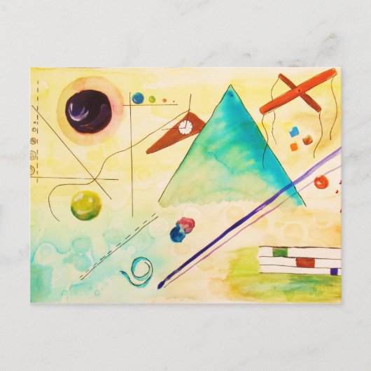 Carte Postale L'art Abstrait Kandinsky (Devant)