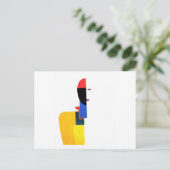 Carte Postale L'art Abstrait Torso féminin (Debout devant)