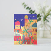 Carte Postale L'Art Coloré De Jérusalem (Debout devant)