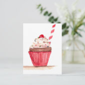 Carte Postale L'art culinaire de Cupcake (Debout devant)