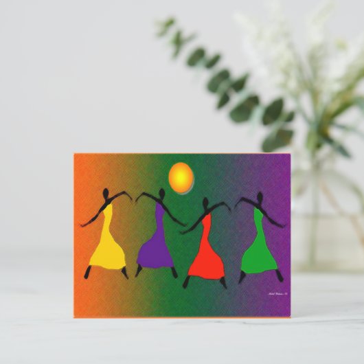 Carte Postale L'art de la danse (Debout devant)