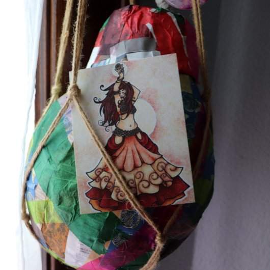 Carte Postale L'art de la danse du ventre